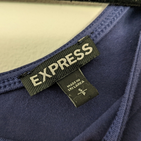 Express Scoop-neck Peplum Top - Picture 6 of 7